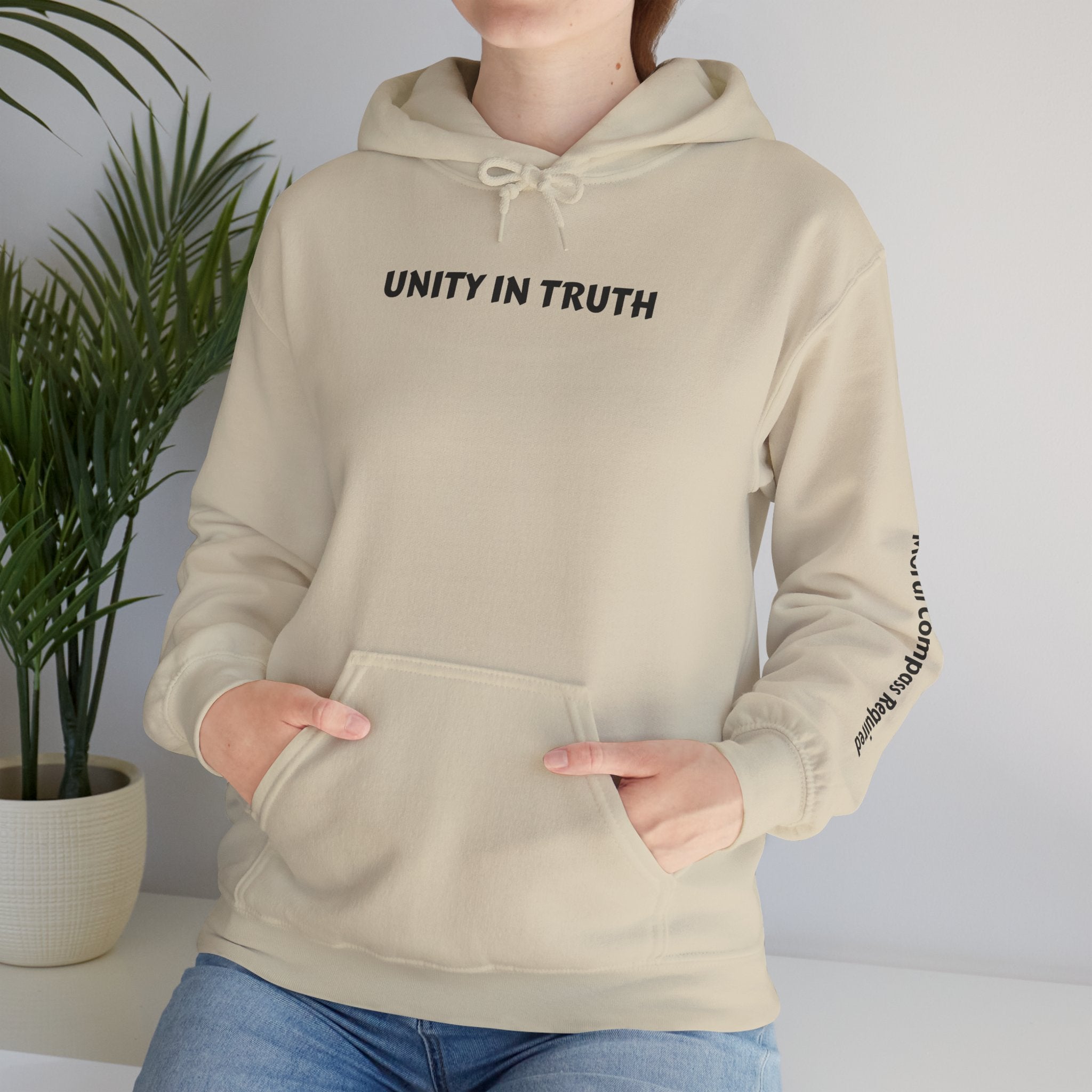 UNITY IN TRUTH: Hoodie —Moral Compass Required