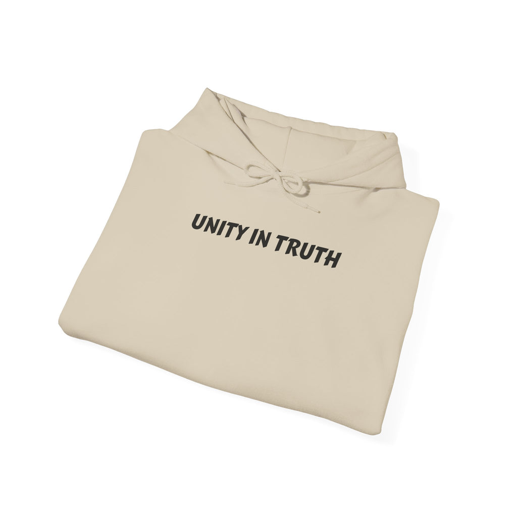 Unity in Truth Hoodie — Sleeve: Refuse The Noise
