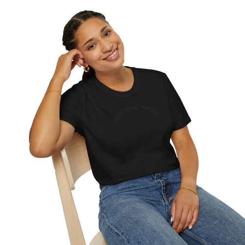 Mind Over Media T-Shirt — Minimalist Mental Wellness Tee