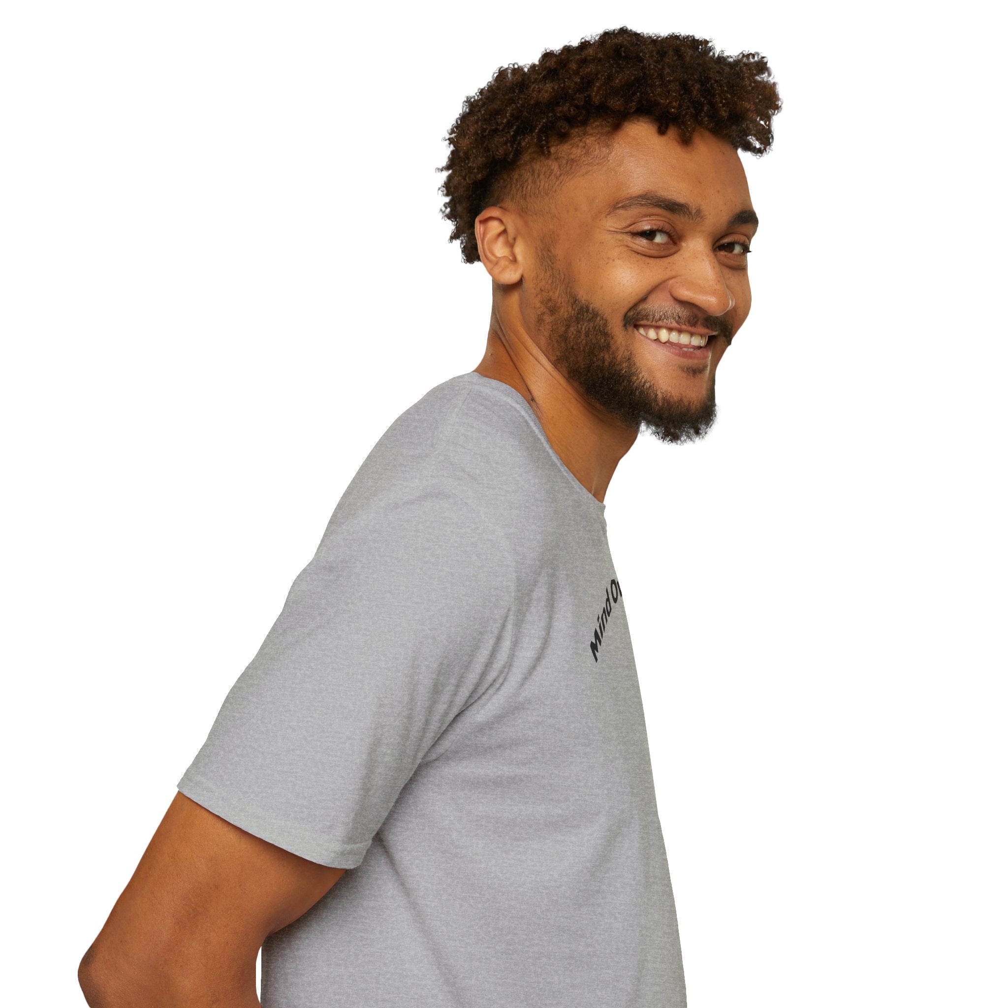Mind Over Media T-Shirt — Minimalist Mental Wellness Tee