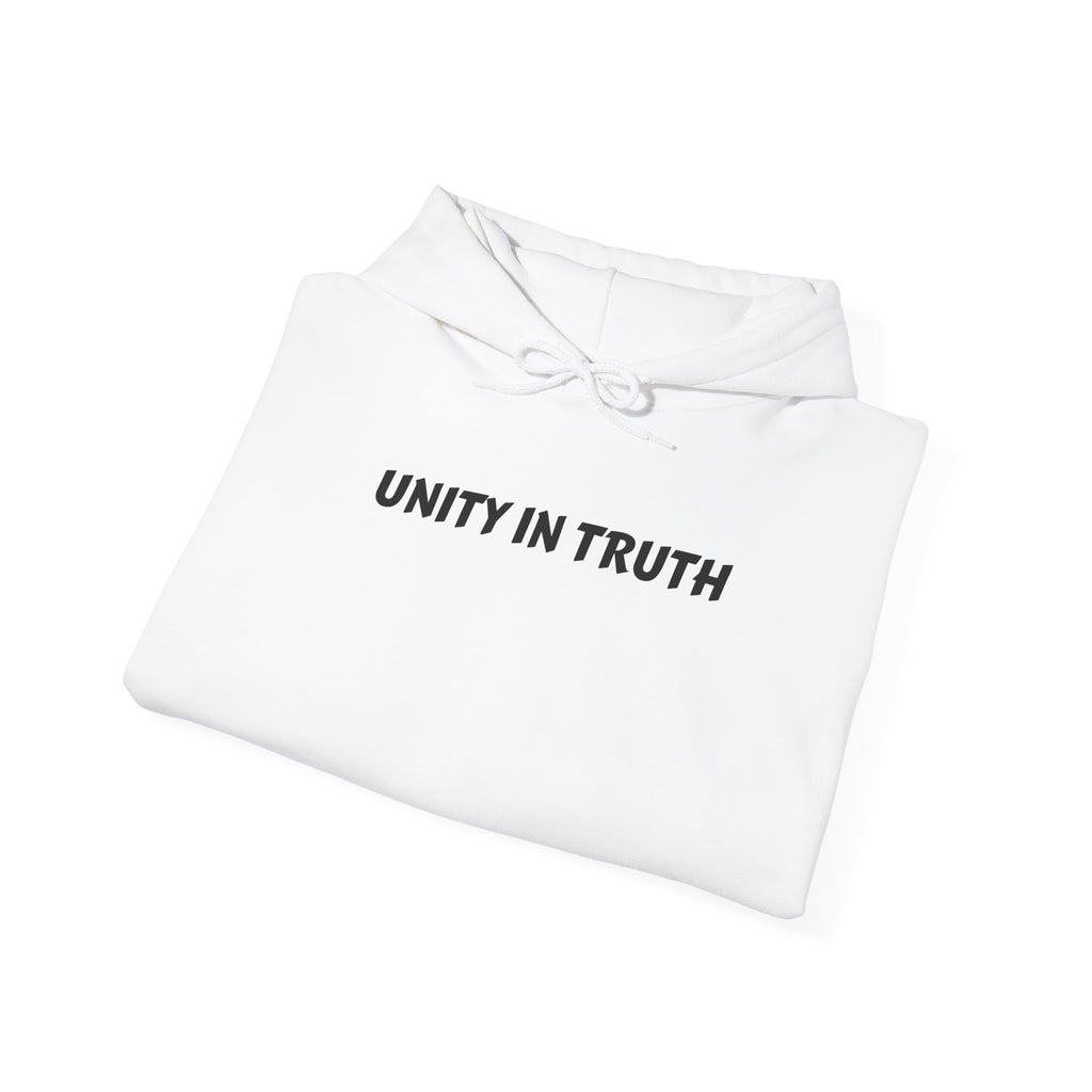 Unity in Truth Hoodie —Sleeve: Think For Yourself