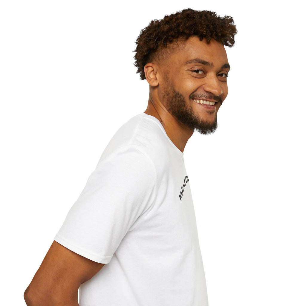Mind Over Media T-Shirt — Minimalist Mental Wellness Tee