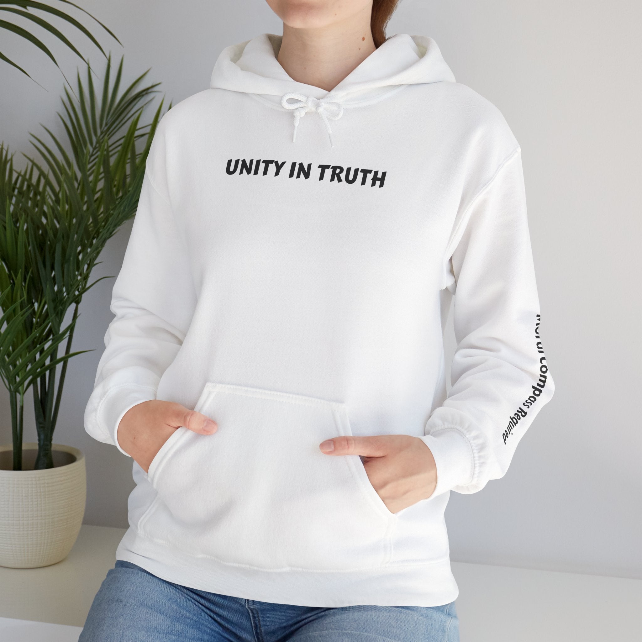 UNITY IN TRUTH: Hoodie —Moral Compass Required