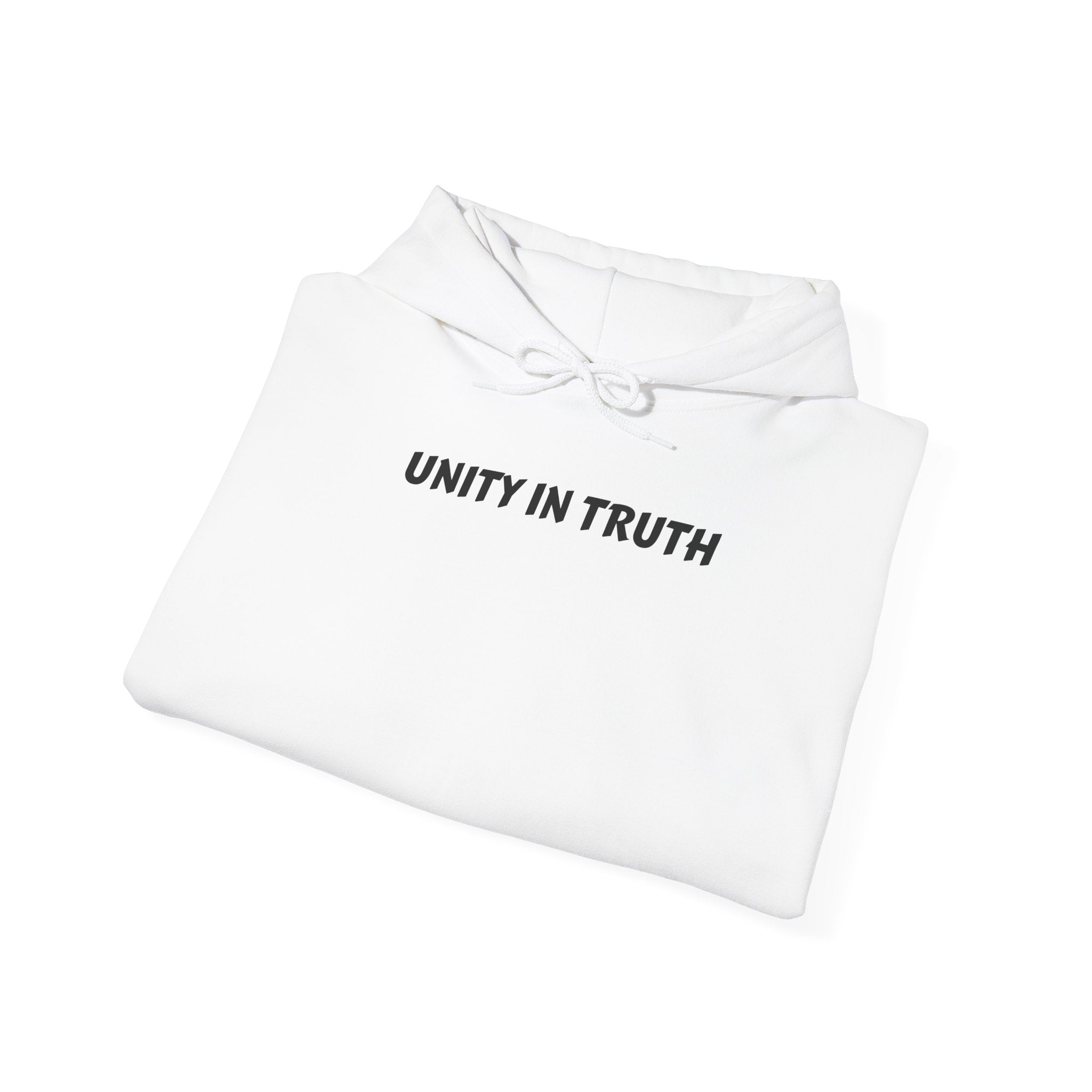 Unity in Truth Hoodie — Sleeve: Refuse The Noise